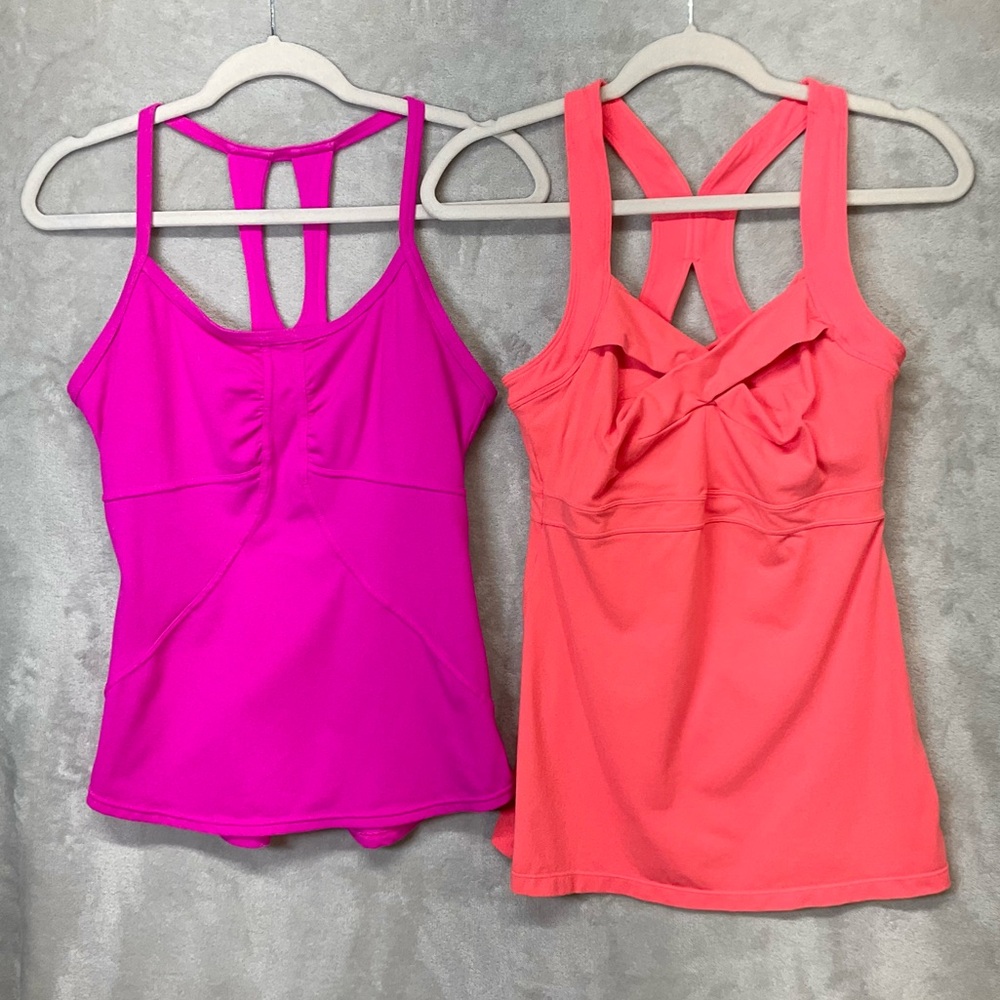 Athleta Bundle of 2 Tank Tops Women’s M Jaya & Plié